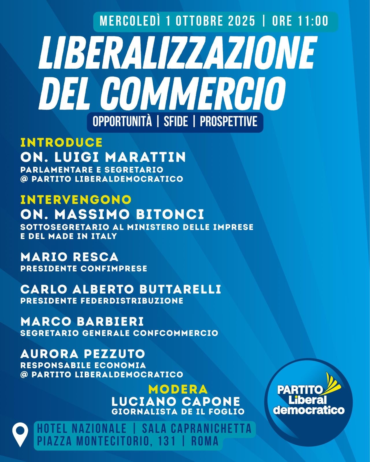 Liberalizzazione del commercio – Opportunità, Sfide, Prospettive